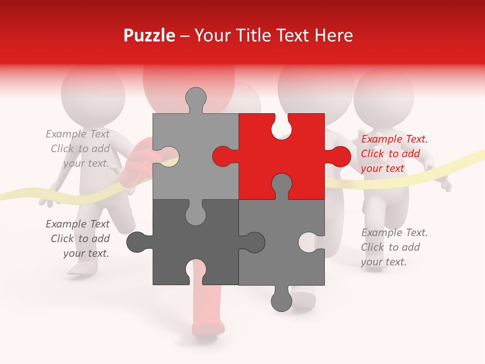 Background Runner Glory PowerPoint Template