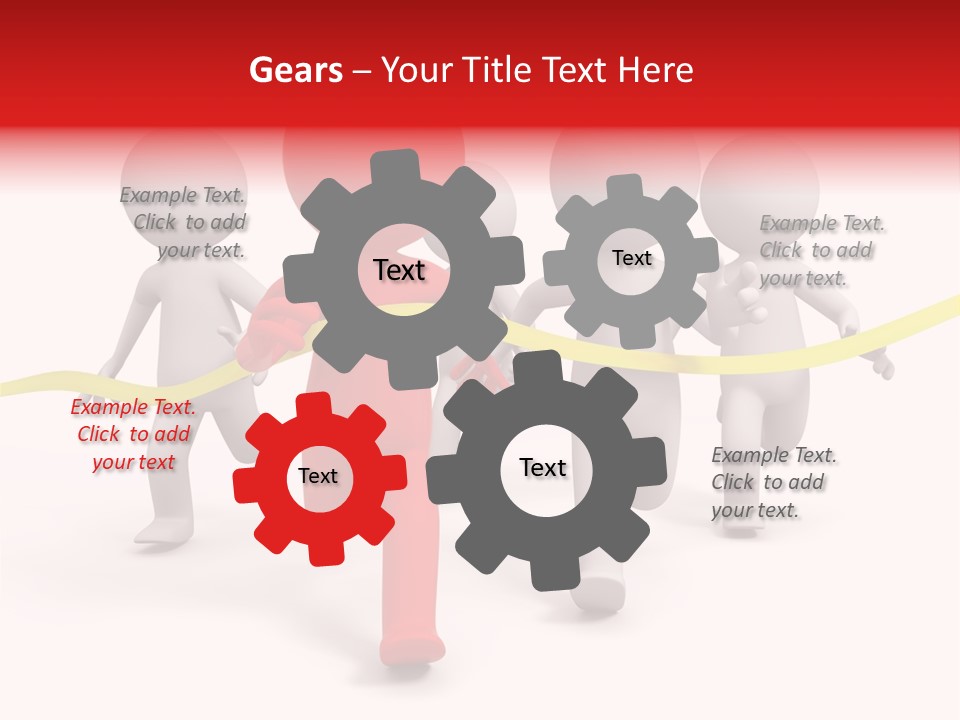 Background Runner Glory PowerPoint Template