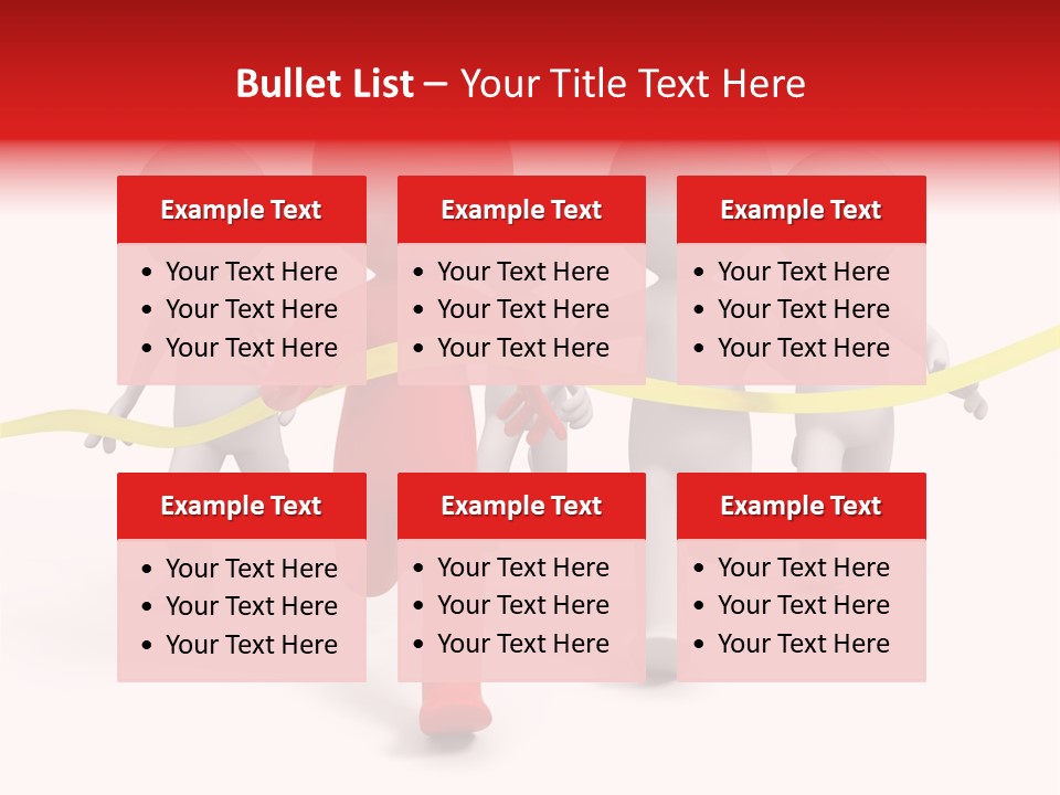 Background Runner Glory PowerPoint Template