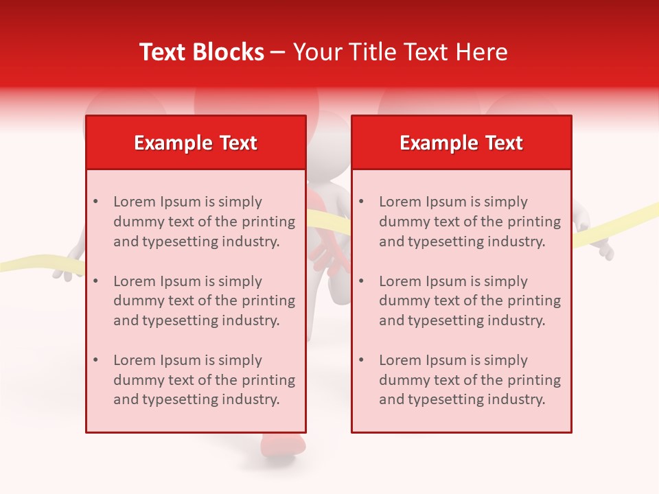 Background Runner Glory PowerPoint Template