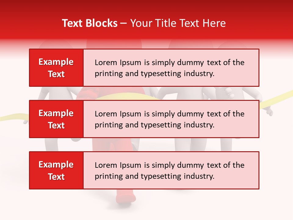 Background Runner Glory PowerPoint Template