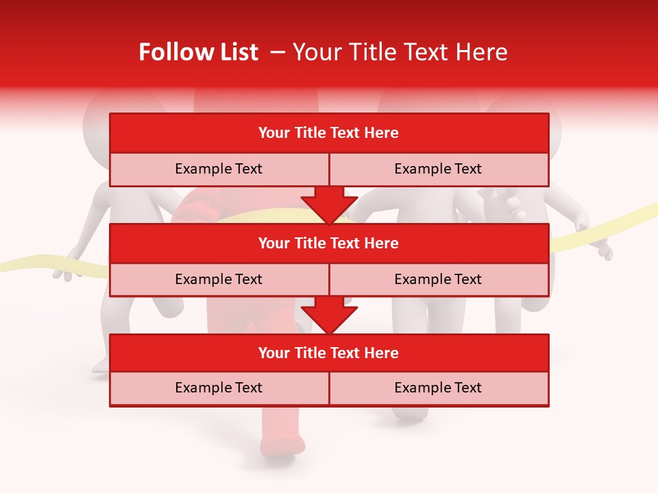 Background Runner Glory PowerPoint Template