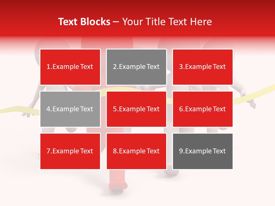 Background Runner Glory PowerPoint Template