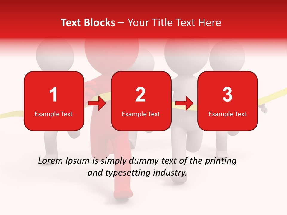 Background Runner Glory PowerPoint Template