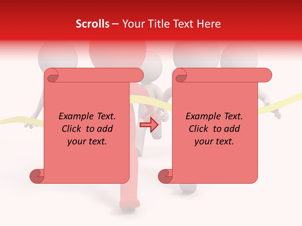 Background Runner Glory PowerPoint Template