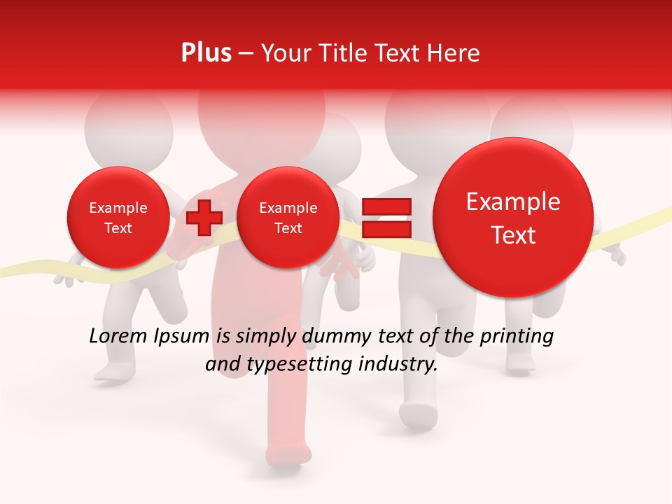 Background Runner Glory PowerPoint Template