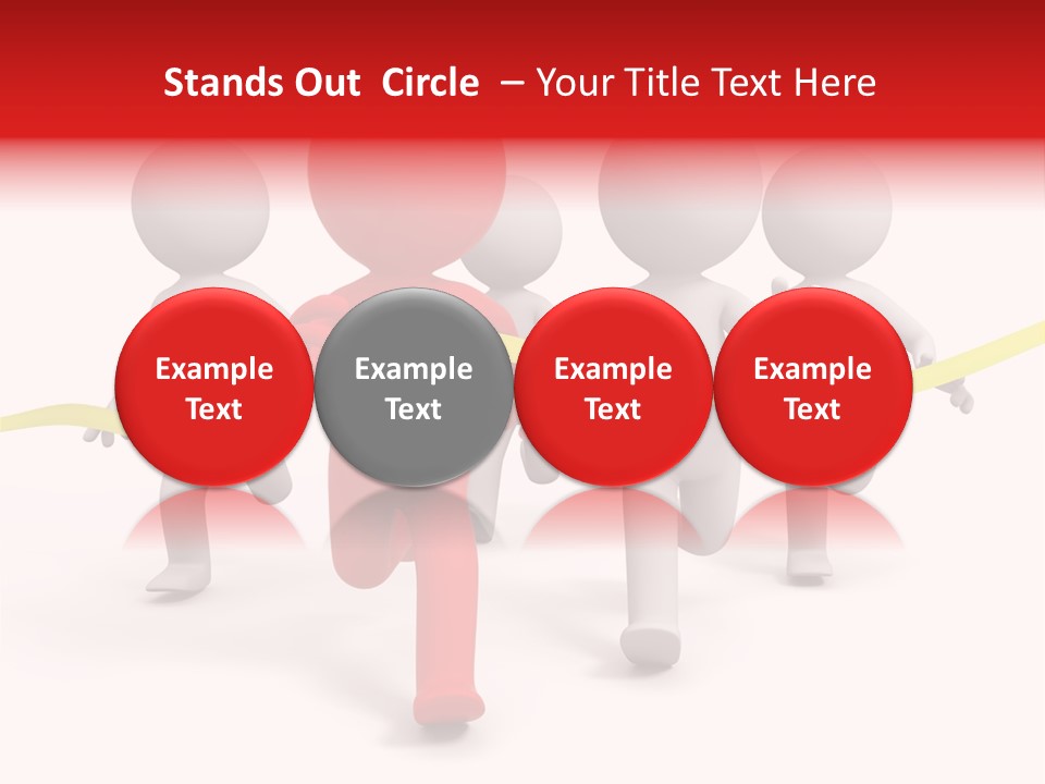 Background Runner Glory PowerPoint Template