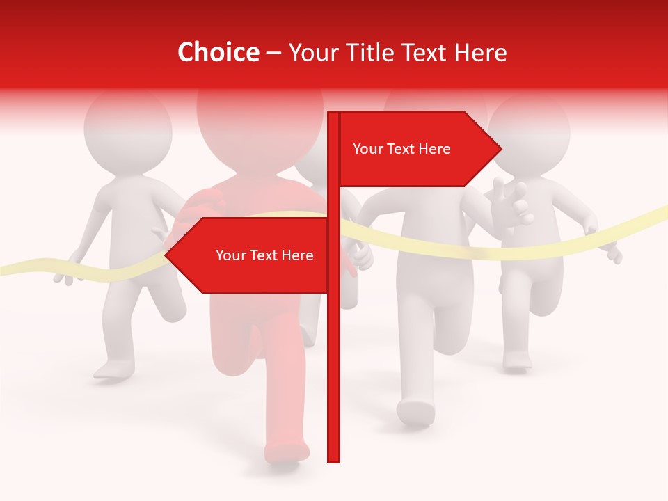 Background Runner Glory PowerPoint Template