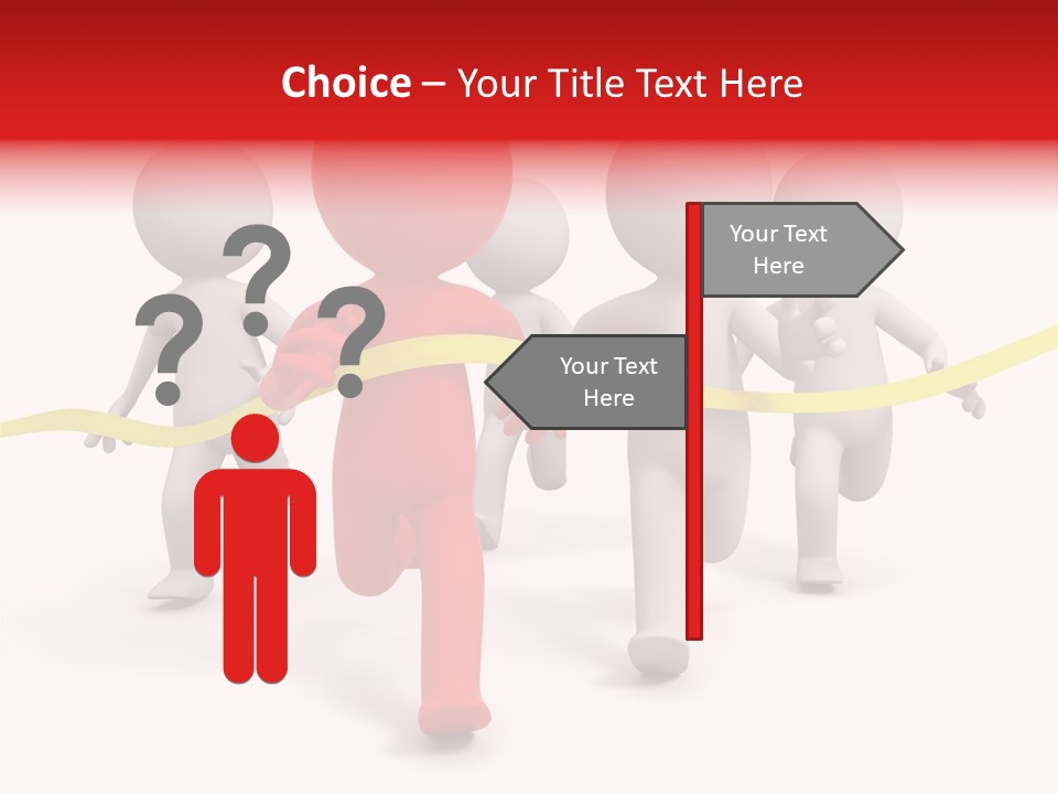 Background Runner Glory PowerPoint Template