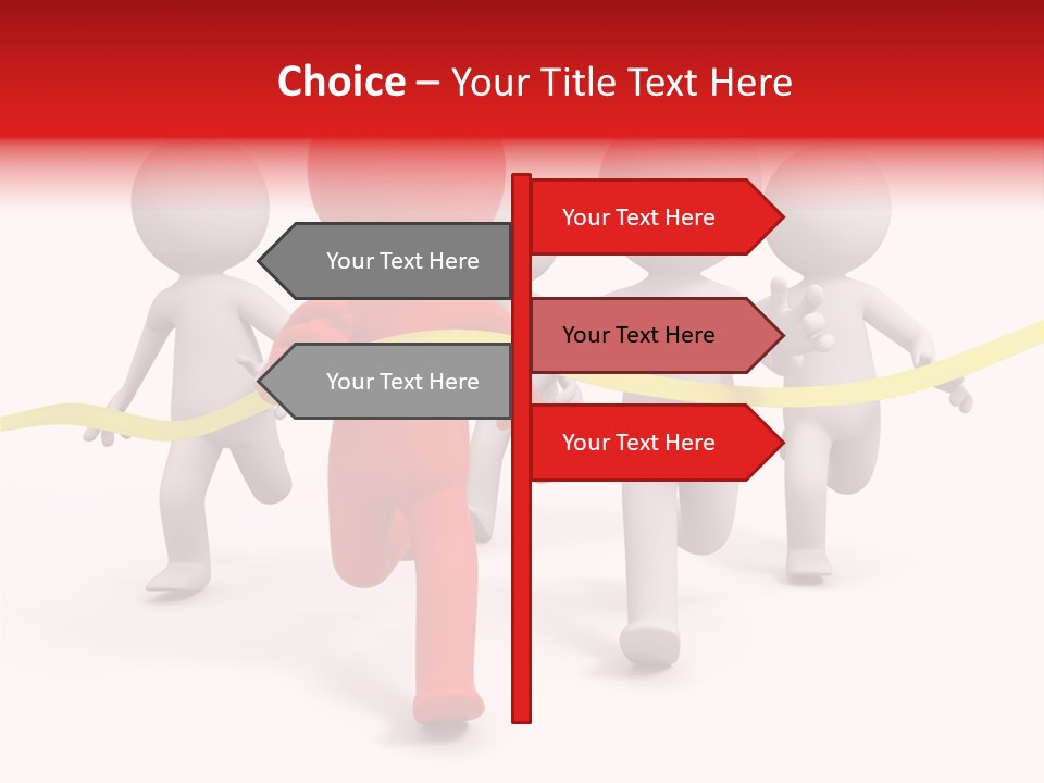 Background Runner Glory PowerPoint Template