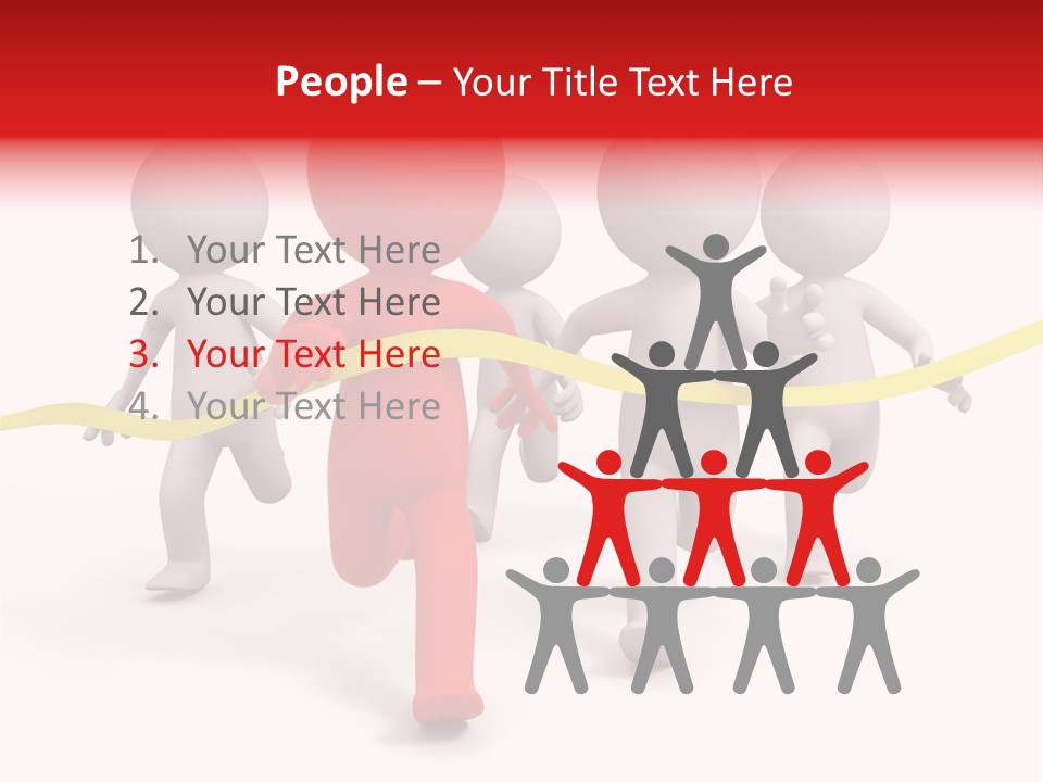 Background Runner Glory PowerPoint Template