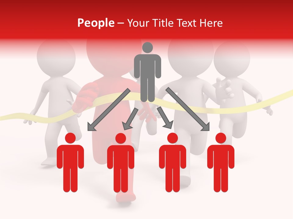 Background Runner Glory PowerPoint Template