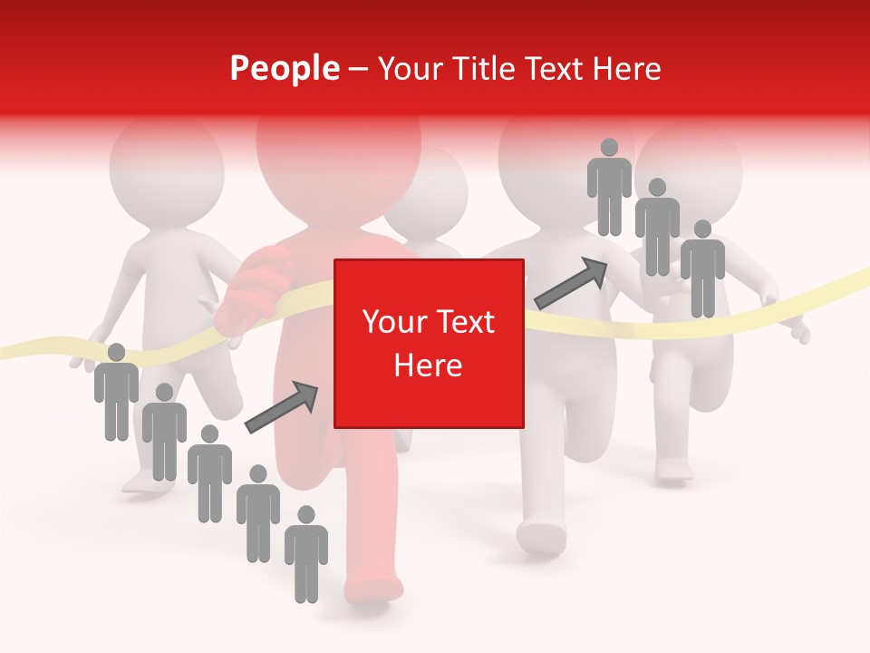 Background Runner Glory PowerPoint Template