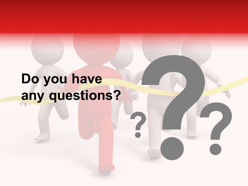 Background Runner Glory PowerPoint Template