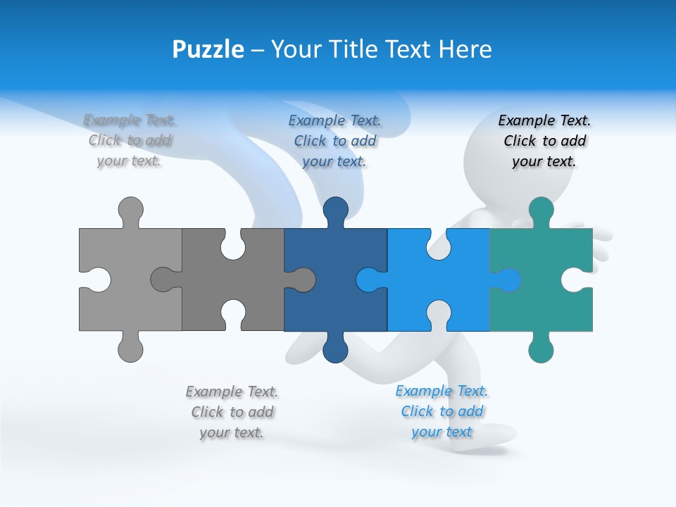 Chain Abstract Strength PowerPoint Template