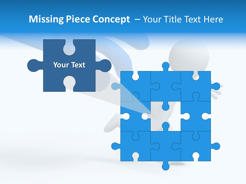 Chain Abstract Strength PowerPoint Template