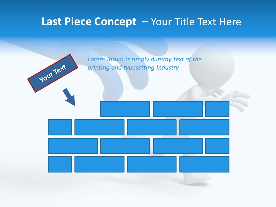 Chain Abstract Strength PowerPoint Template