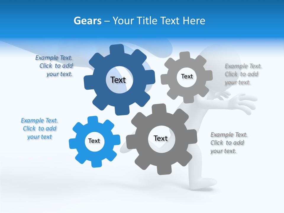 Chain Abstract Strength PowerPoint Template