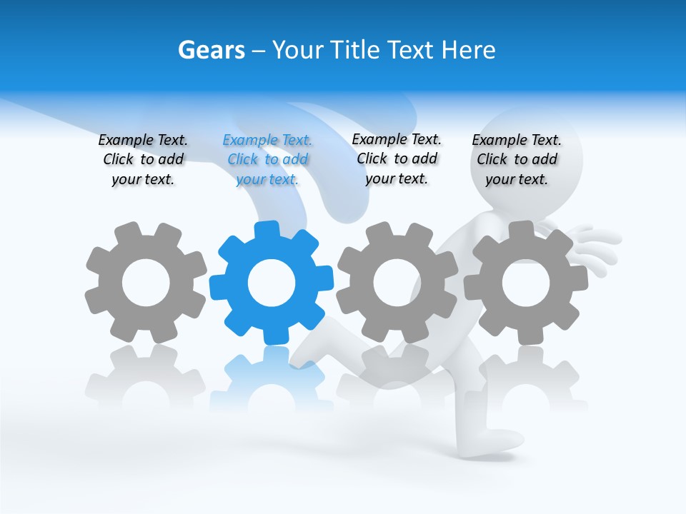 Chain Abstract Strength PowerPoint Template