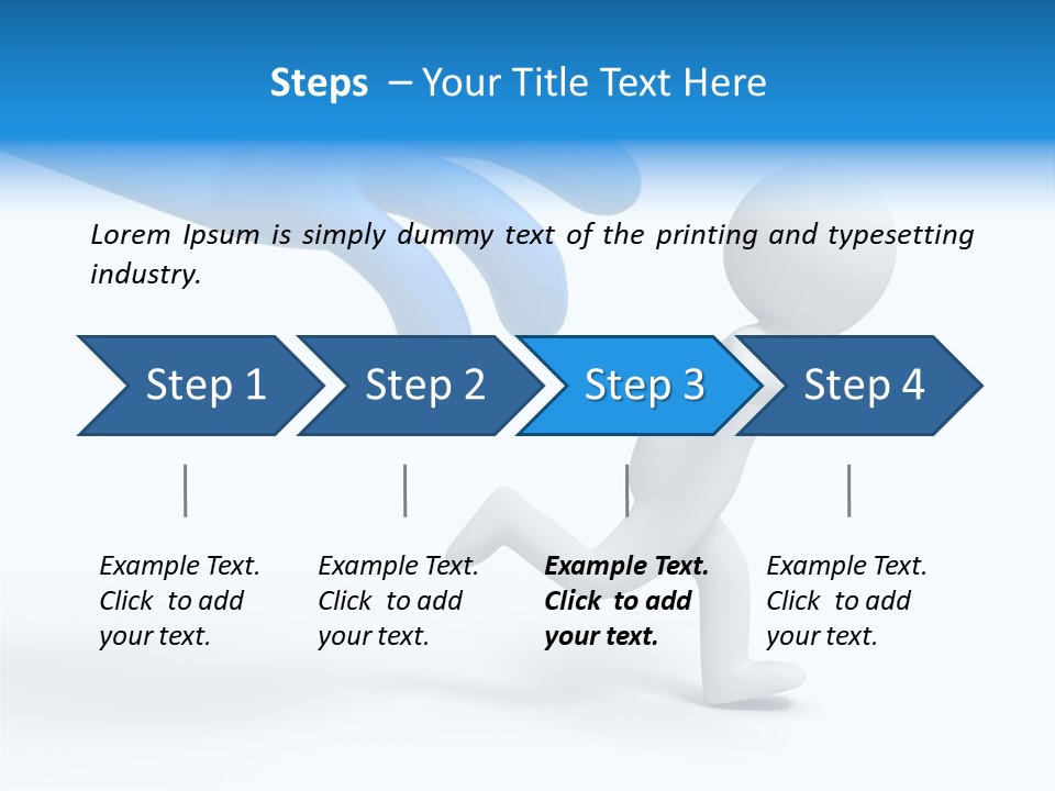 Chain Abstract Strength PowerPoint Template