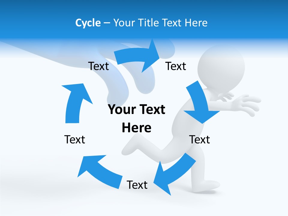 Chain Abstract Strength PowerPoint Template