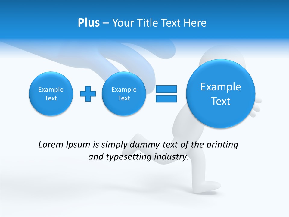 Chain Abstract Strength PowerPoint Template