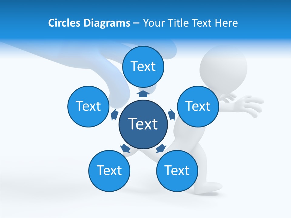 Chain Abstract Strength PowerPoint Template