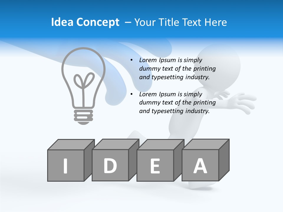 Chain Abstract Strength PowerPoint Template