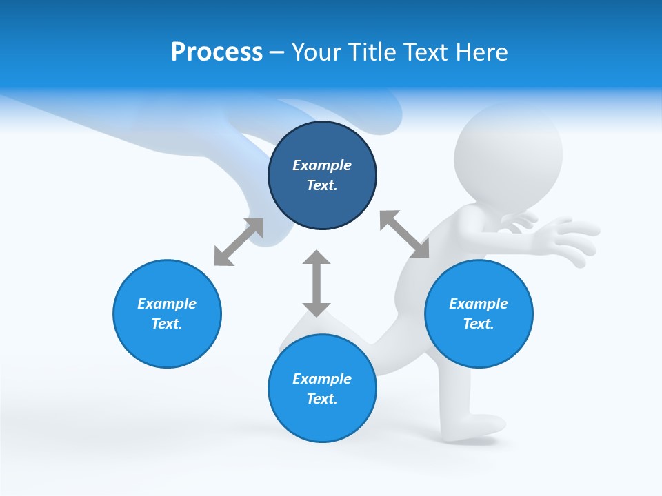 Chain Abstract Strength PowerPoint Template
