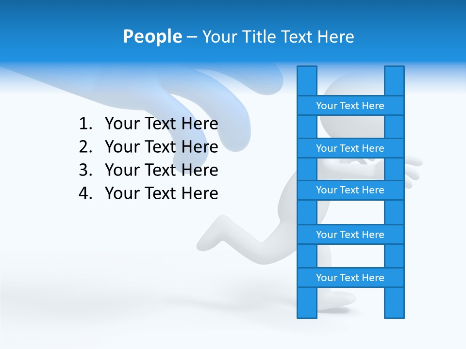Chain Abstract Strength PowerPoint Template