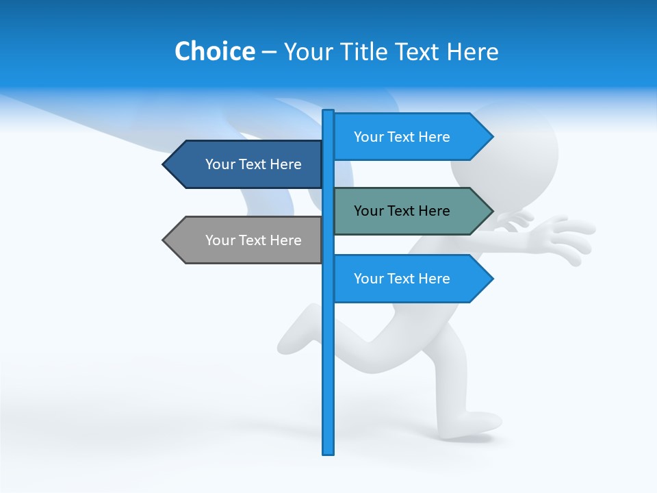 Chain Abstract Strength PowerPoint Template
