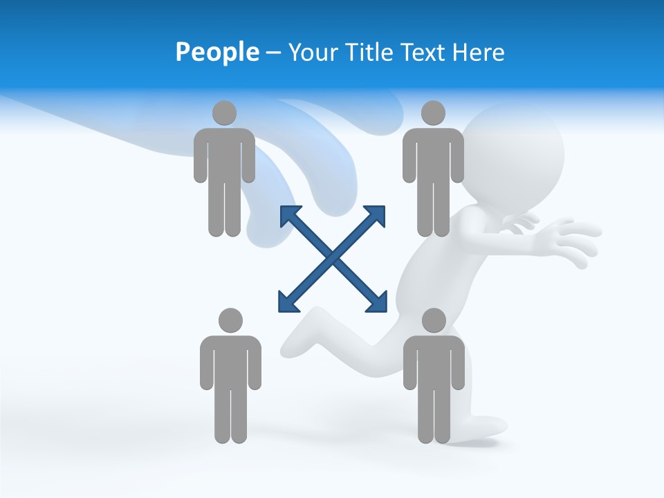 Chain Abstract Strength PowerPoint Template