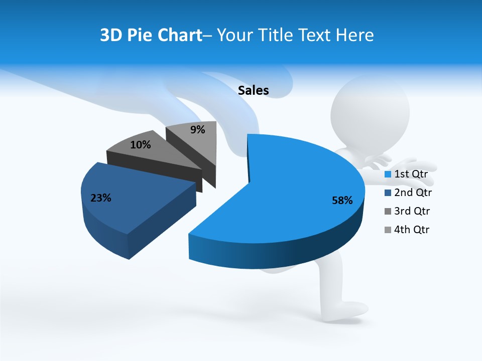 Chain Abstract Strength PowerPoint Template