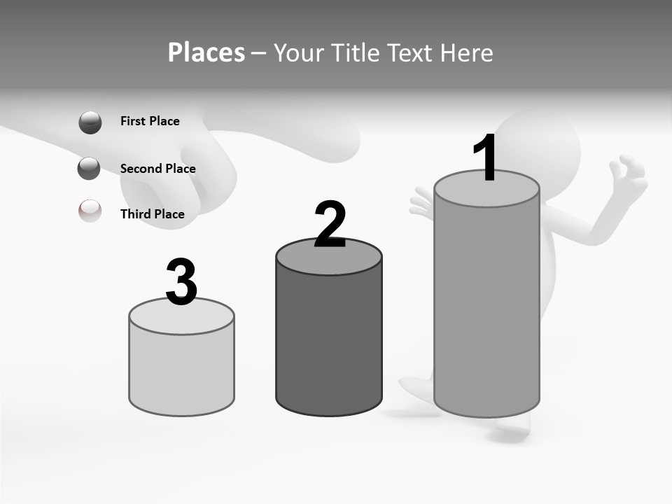 Accuse White Background PowerPoint Template