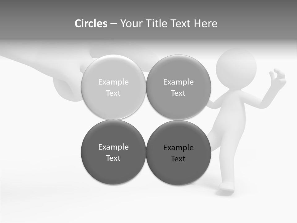 Accuse White Background PowerPoint Template