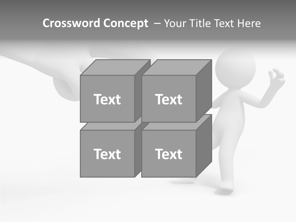 Accuse White Background PowerPoint Template