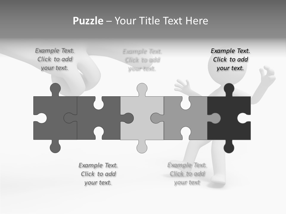 Accuse White Background PowerPoint Template