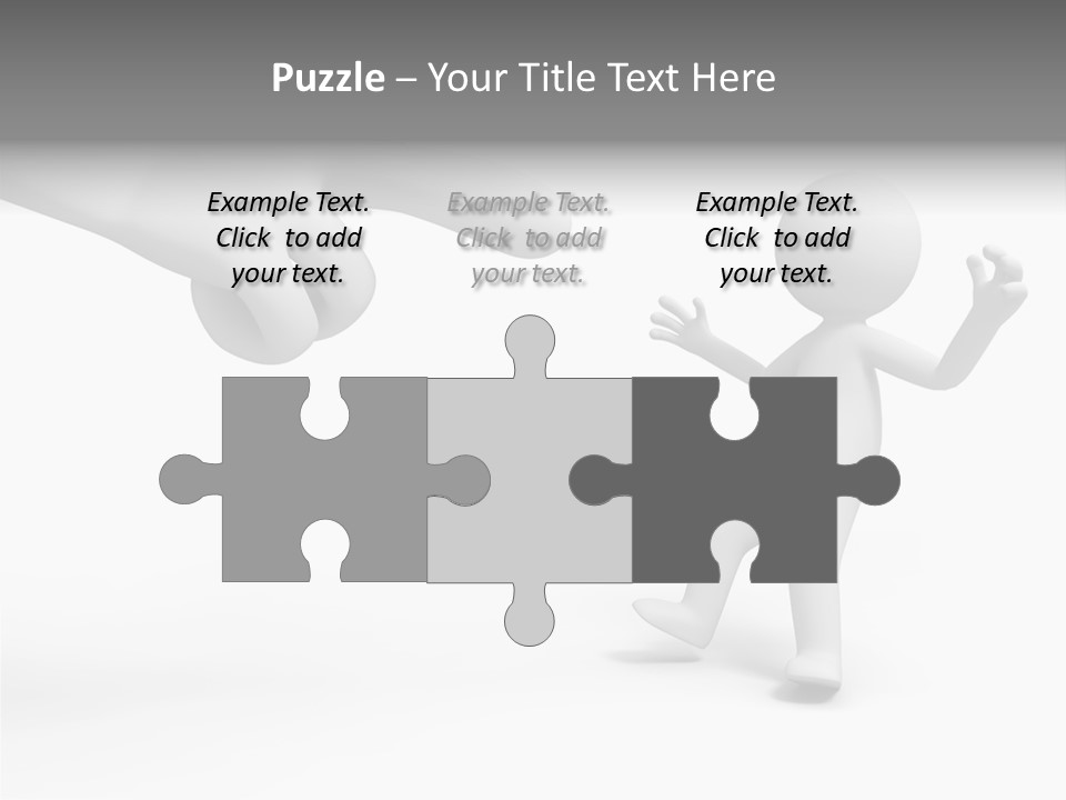 Accuse White Background PowerPoint Template