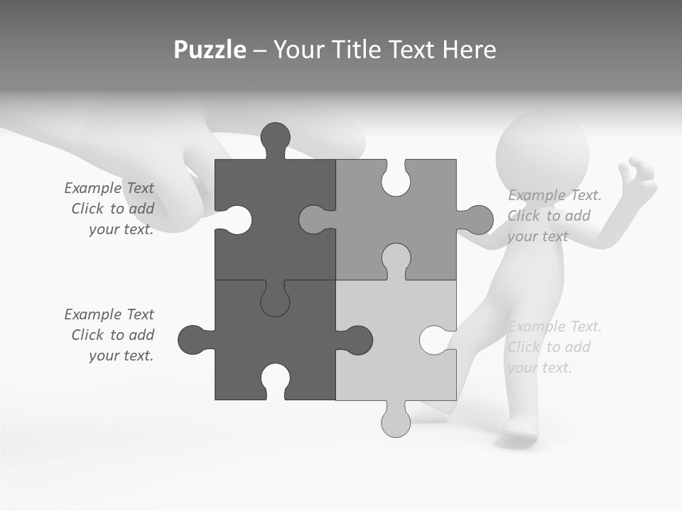 Accuse White Background PowerPoint Template