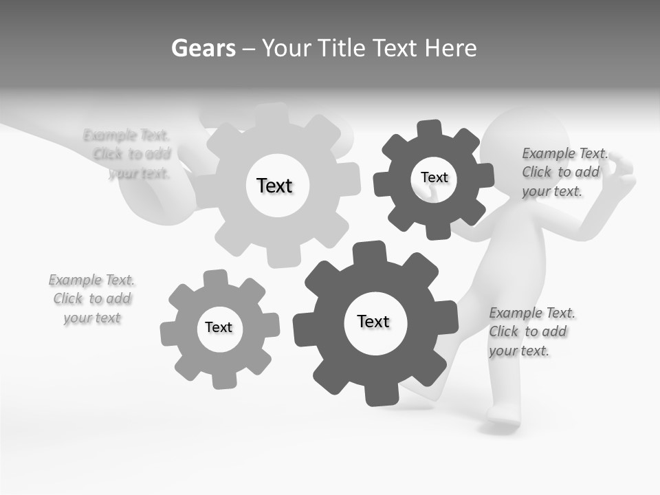 Accuse White Background PowerPoint Template