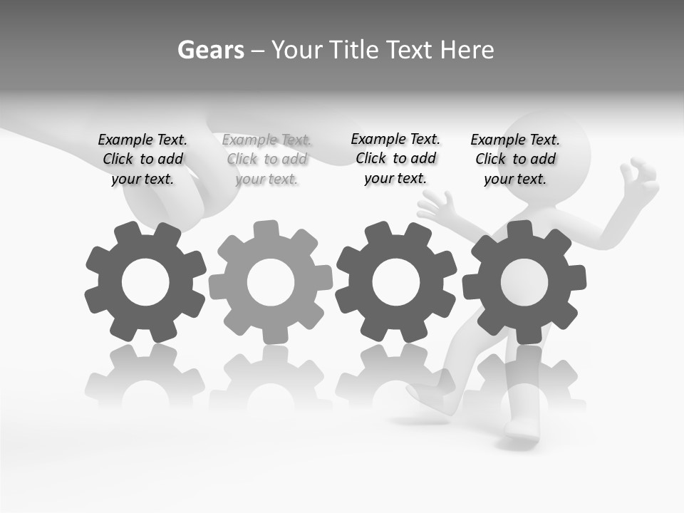 Accuse White Background PowerPoint Template