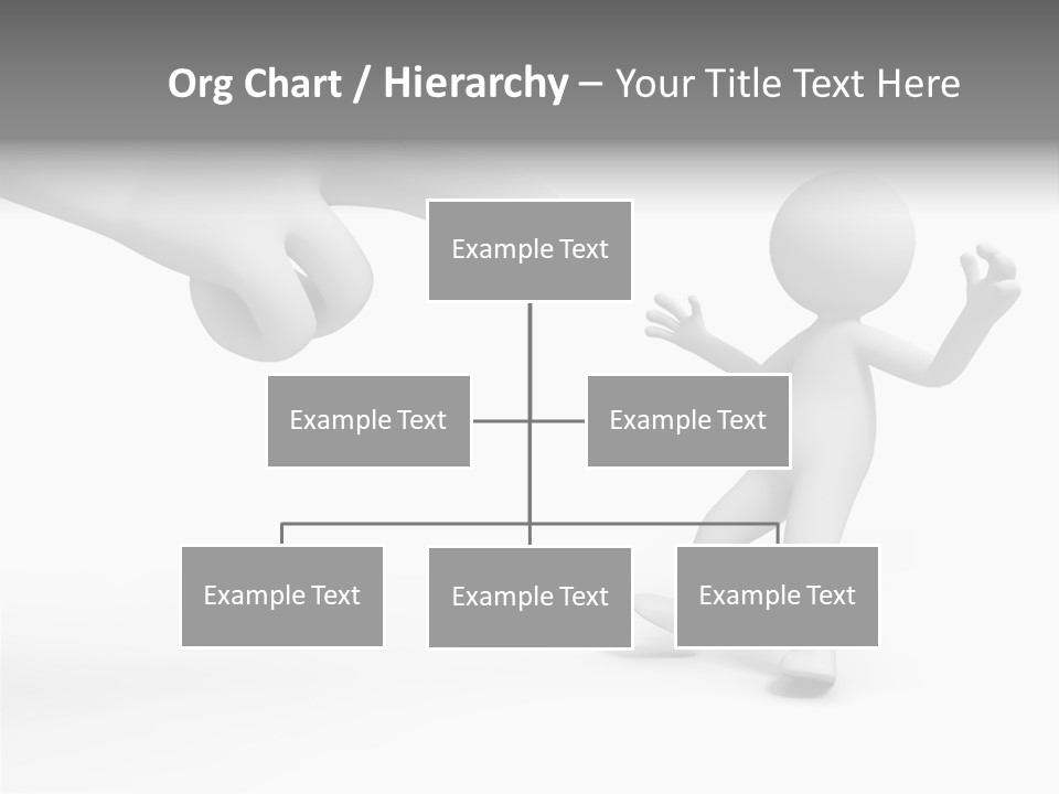 Accuse White Background PowerPoint Template