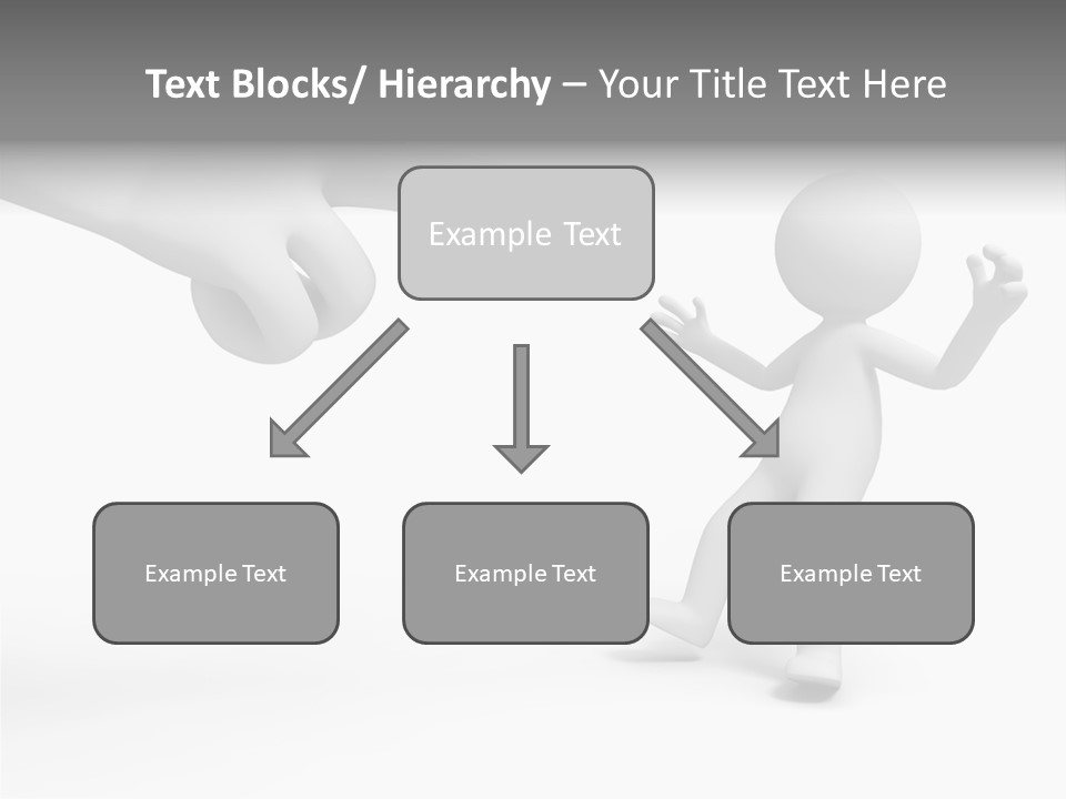 Accuse White Background PowerPoint Template