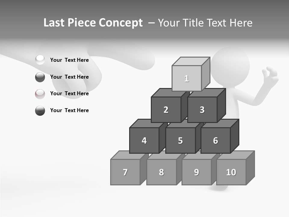 Accuse White Background PowerPoint Template