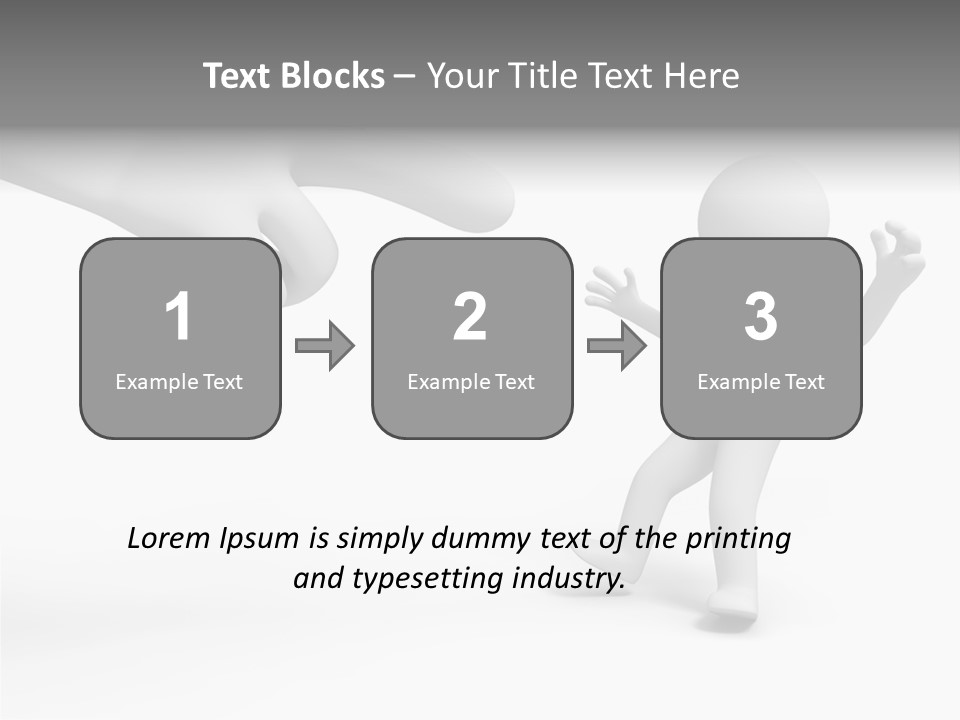 Accuse White Background PowerPoint Template