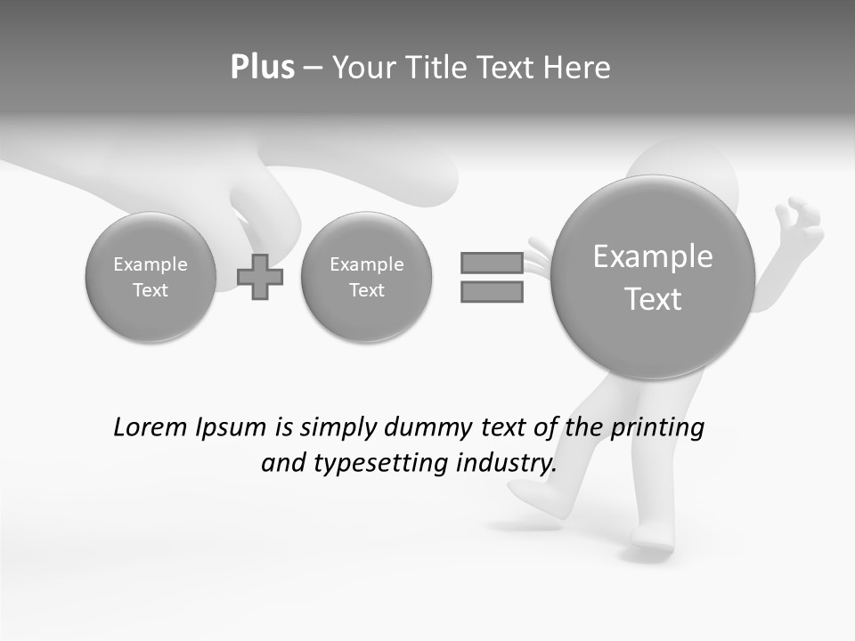 Accuse White Background PowerPoint Template