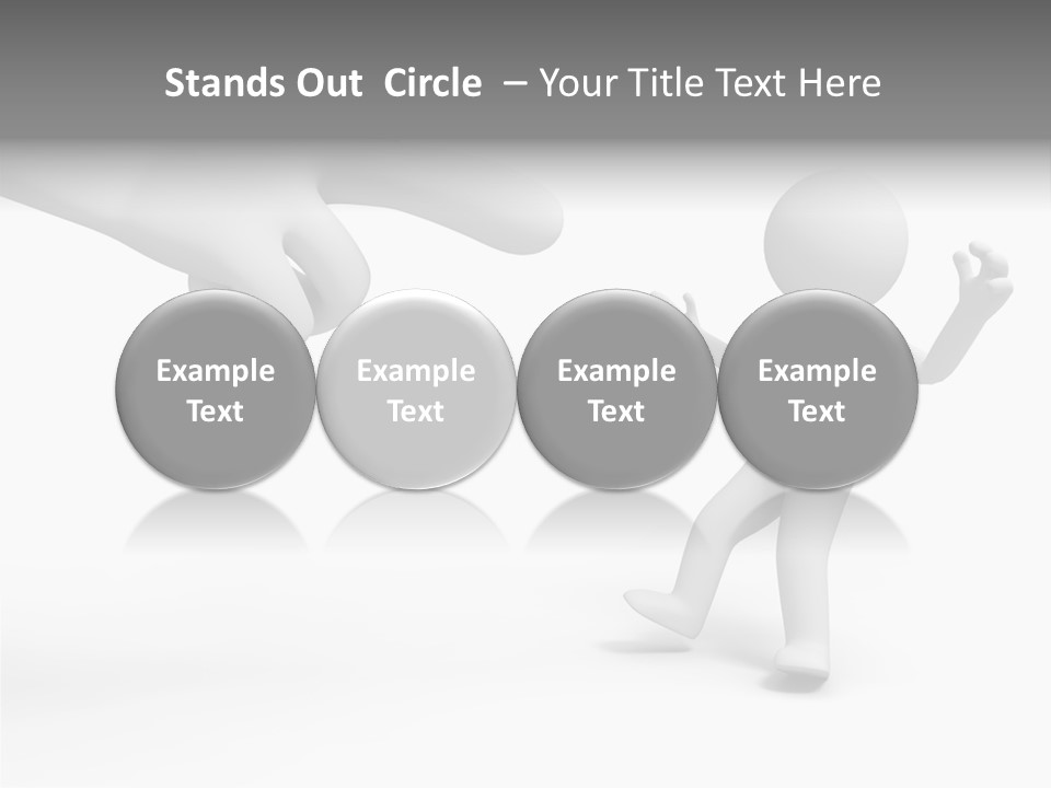 Accuse White Background PowerPoint Template
