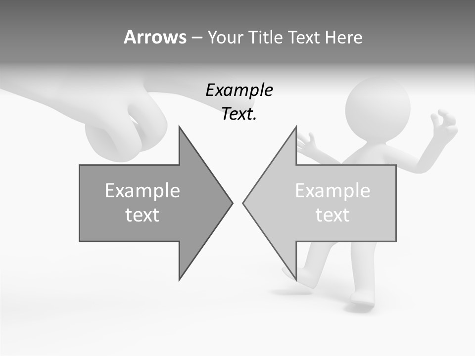 Accuse White Background PowerPoint Template