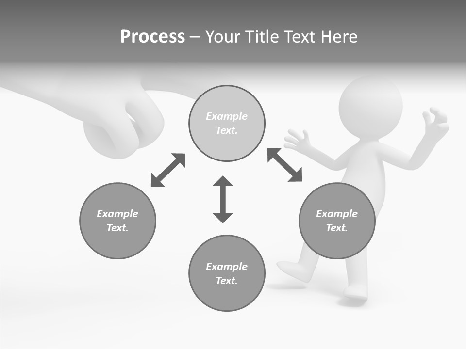 Accuse White Background PowerPoint Template