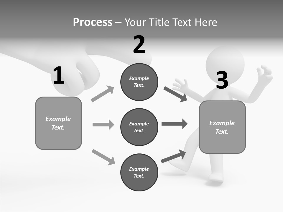 Accuse White Background PowerPoint Template